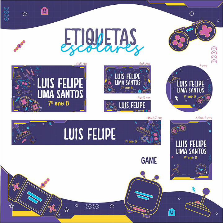 Arquivo Combo Escolar Etiquetas 20 Temas  15