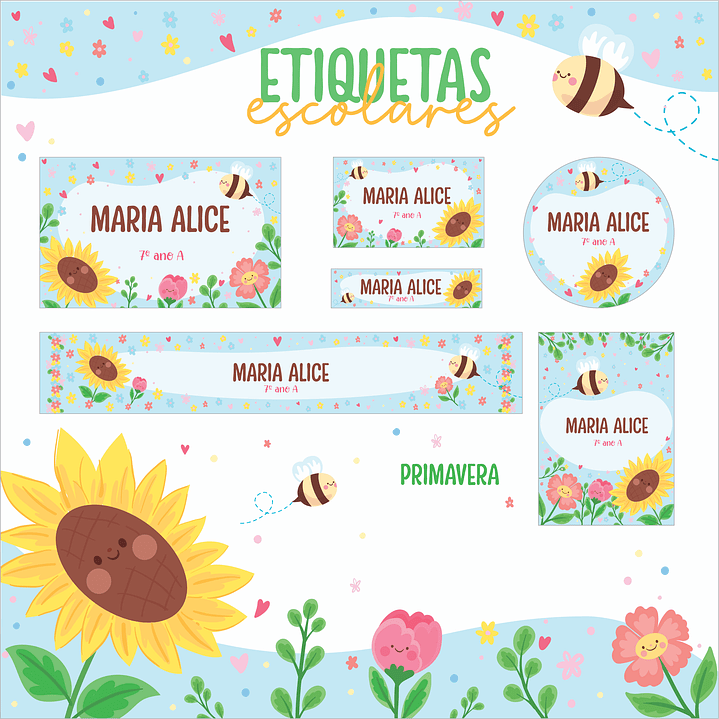 Arquivo Combo Escolar Etiquetas 20 Temas  16