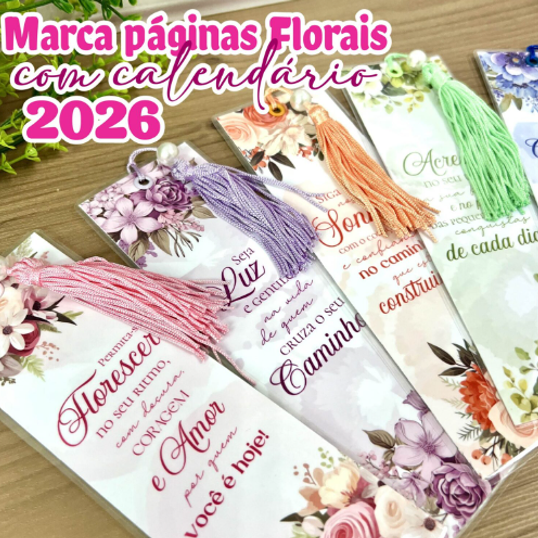 Arquivo Marca Páginas Calendário Floral 2026 1