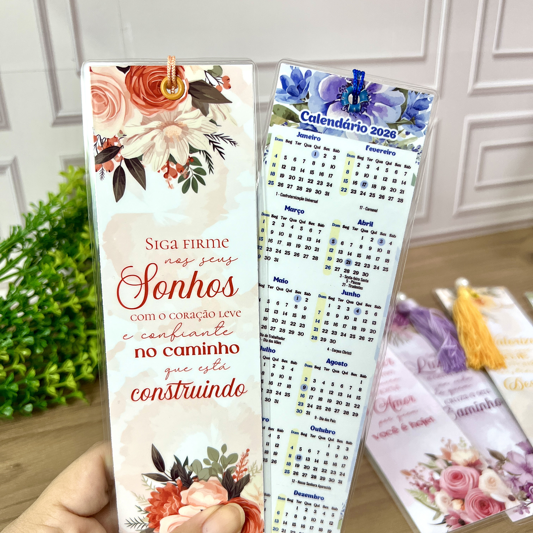 Arquivo Marca Páginas Calendário Floral 2026 4