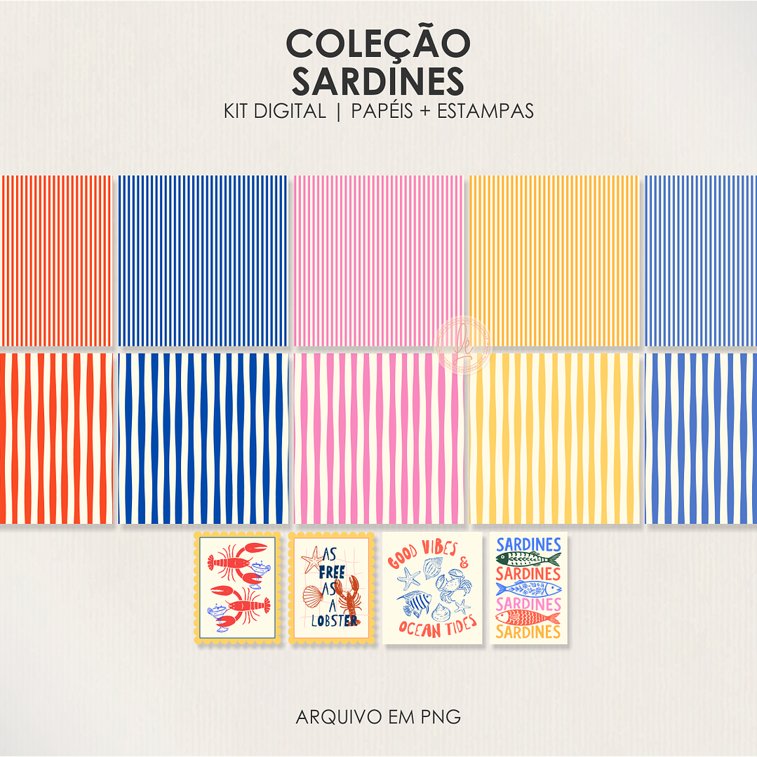 Arquivo Coleção Sardines - Capas + Divisórias 2026 2