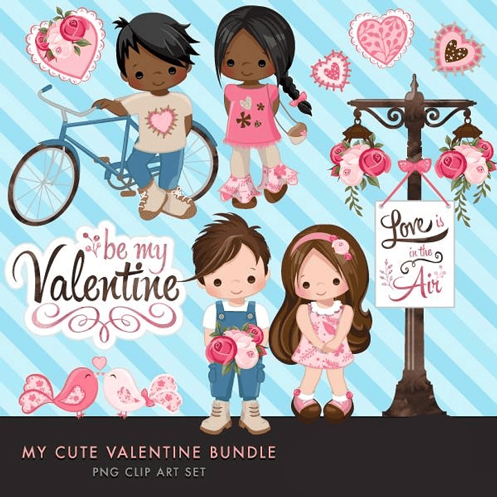 Kit Digital Lindos Namorados  1