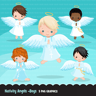 Kit Digital Anjinhos de Batismo 