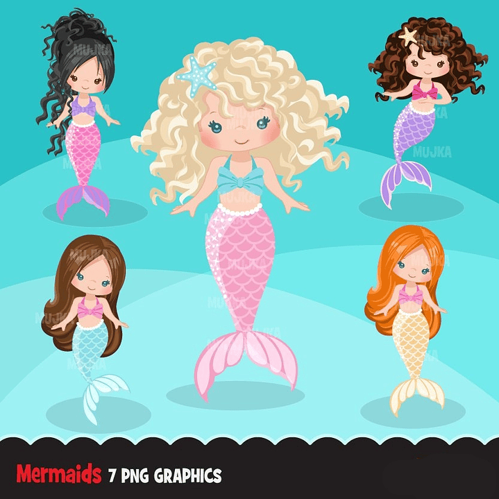 Kit Digital Sereias  1