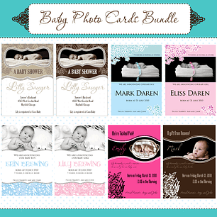 Kit Digital Molduras Baby