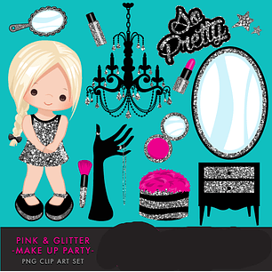 Kit Digital Acessórios Menina 