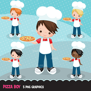 Kit Digital Pizza Menino