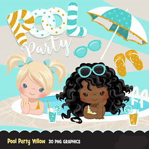 Kit Digital Pool Party 