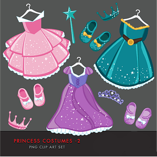 Kit Digital Fantasia Das Princesas 