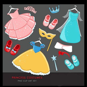 Kit Digital Fantasia Das Princesas 