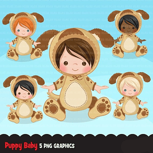 Kit Digital Cachorrinho Baby