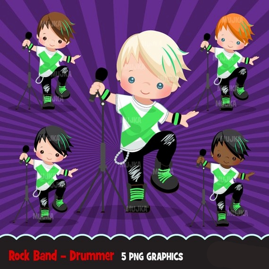 Kit Digital Banda de Rock  1