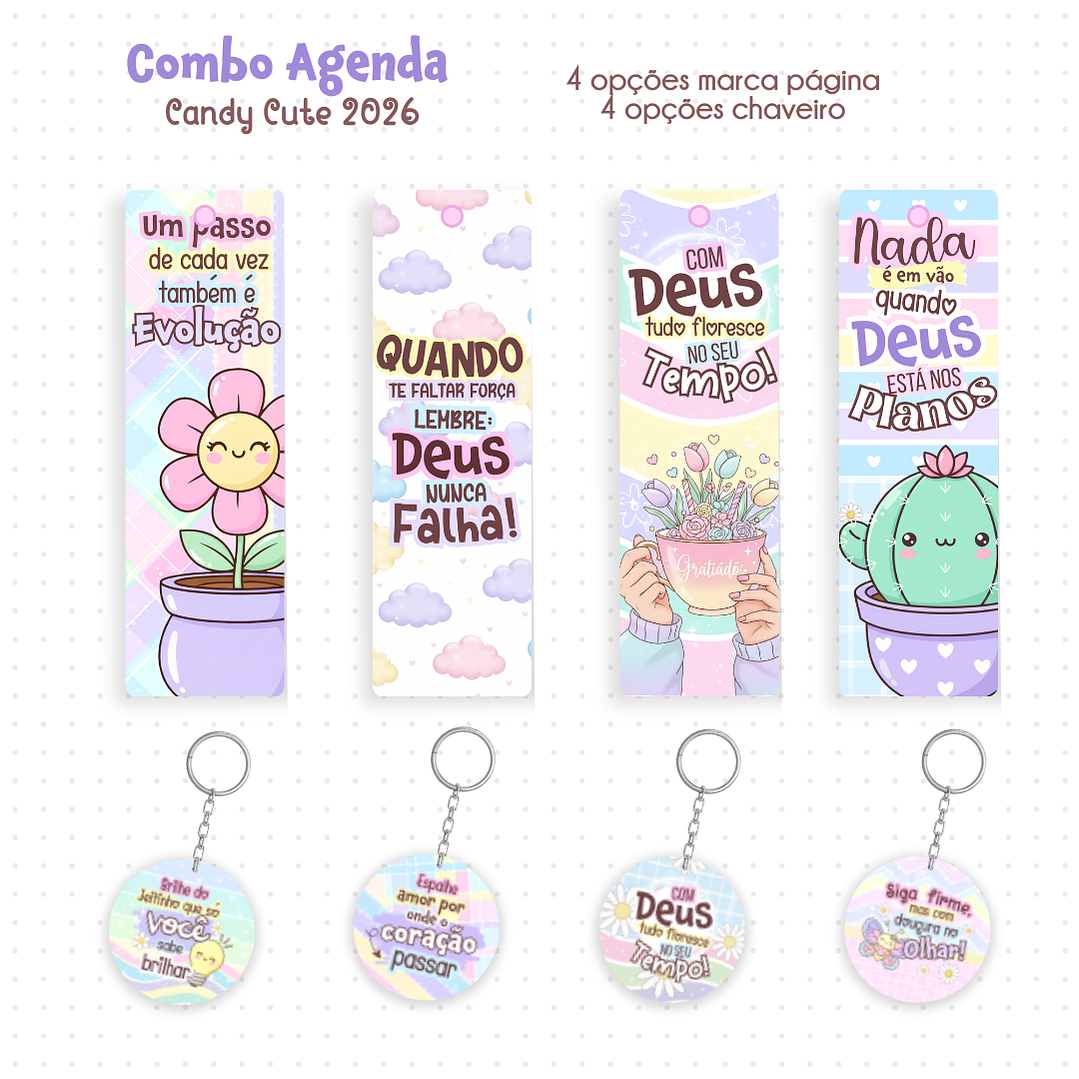 Arquivo Combo Agenda Candy Cute 2026  14