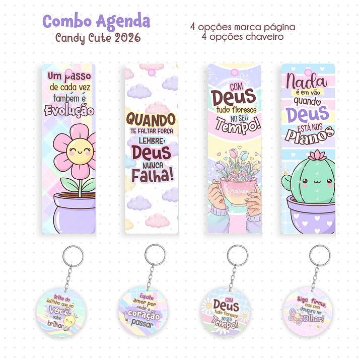Arquivo Combo Agenda Candy Cute 2026  14