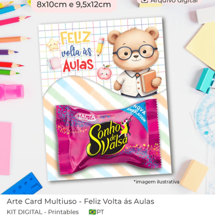 Arquivo Volta ás Áulas Card Multiuso 10