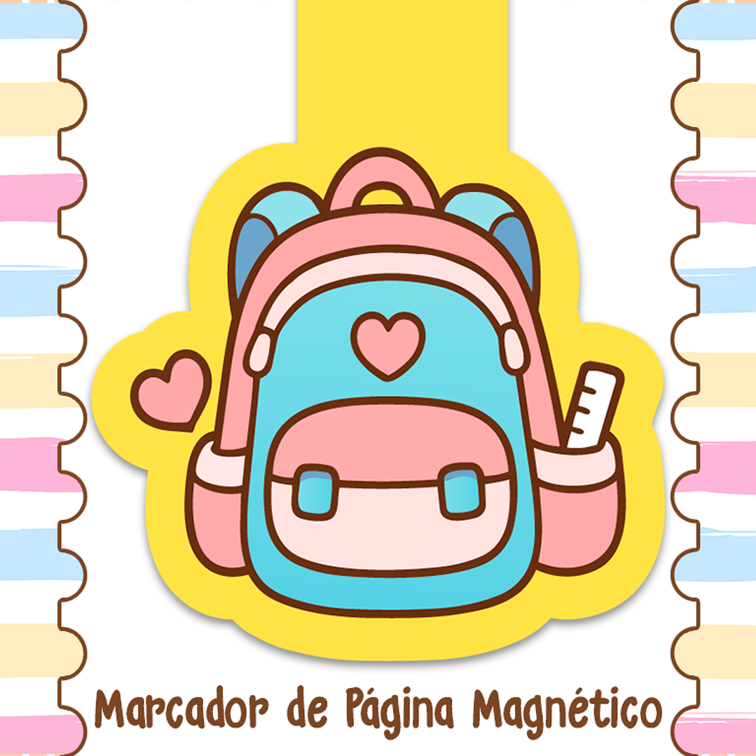 Arquivo Volta ás Áulas Marca Páginas Magnéticos 01 3
