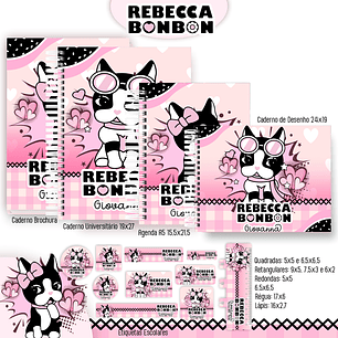 Arquivo Combo Escolar Rebecca Bonbon 2025