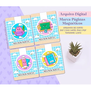 Arquivo Volta ás Áulas Marca Páginas Magnéticos 02