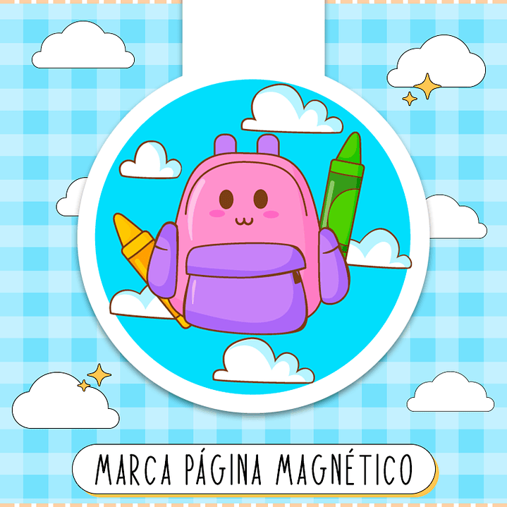 Arquivo Volta ás Áulas Marca Páginas Magnéticos 02 2