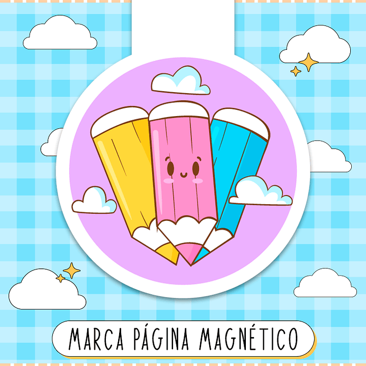 Arquivo Volta ás Áulas Marca Páginas Magnéticos 02 4