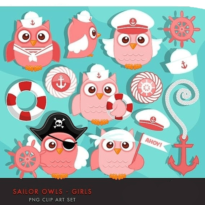 Kit Digital Corujinhas Pitara  1