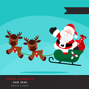 Kit Digital Papai Noel Natal 