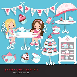 Kit Digital Café da Tarde 