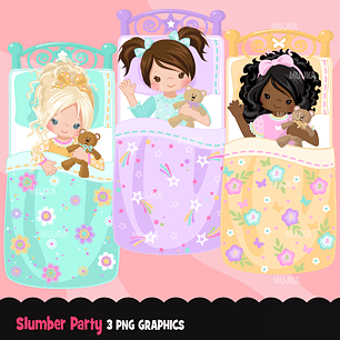 Kit Digital Festa Do Pijama 