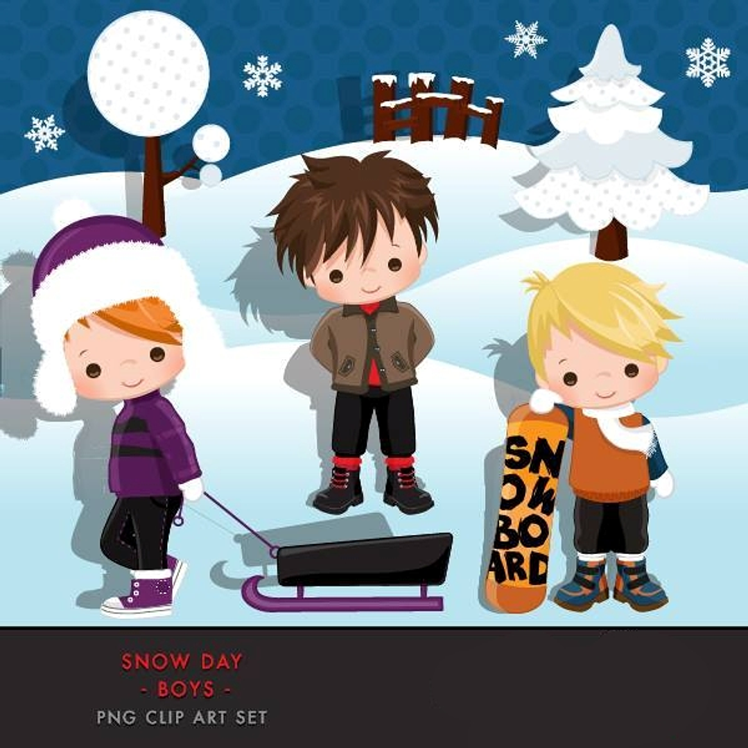 Kit Digital Passeio Na Neve  1