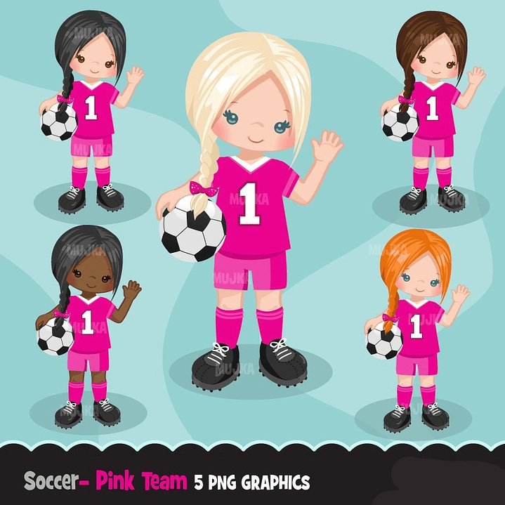 Kit DigitalFutebol Feminino  1