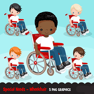 Kit Digital Necessidades Especiais- Cadeirante 