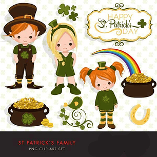 Kit Digital Aniversário St. Patrick's