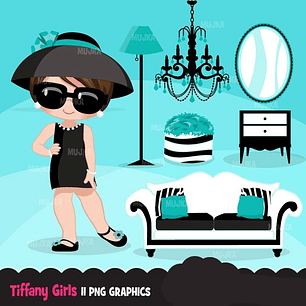 Kit Digital Menina Fashion