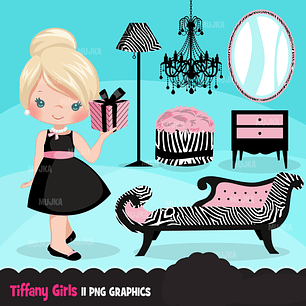 Kit Digital Menina Fashion