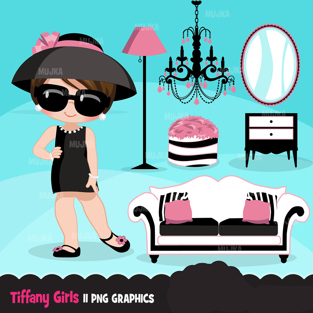 Kit Digital Menina Fashion 1