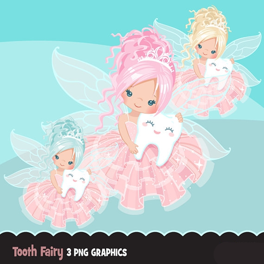 Kit Digital Fadinha Do Dente  1