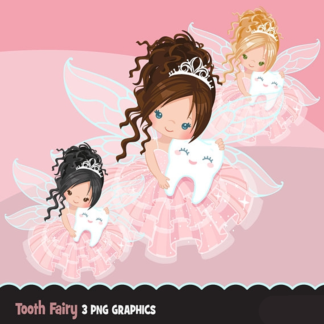 Kit Digital Fadinha Do Dente  1