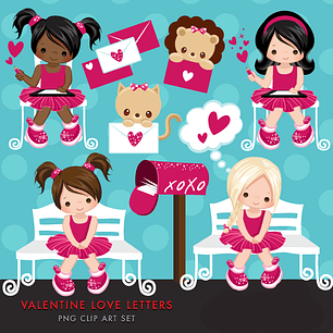 Kit Digital Menina Das Cartas