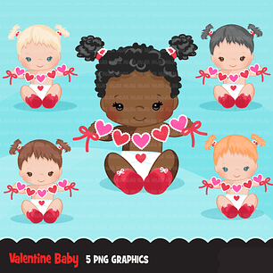 Kit Digital Valentina Baby