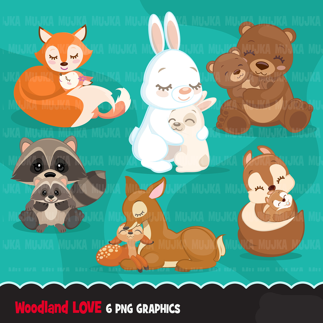 Kit Digital Animais Fofinhos 1