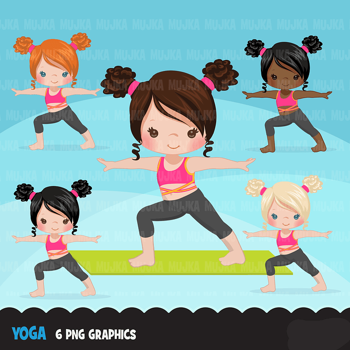 Kit Digital Yoga Kids 1