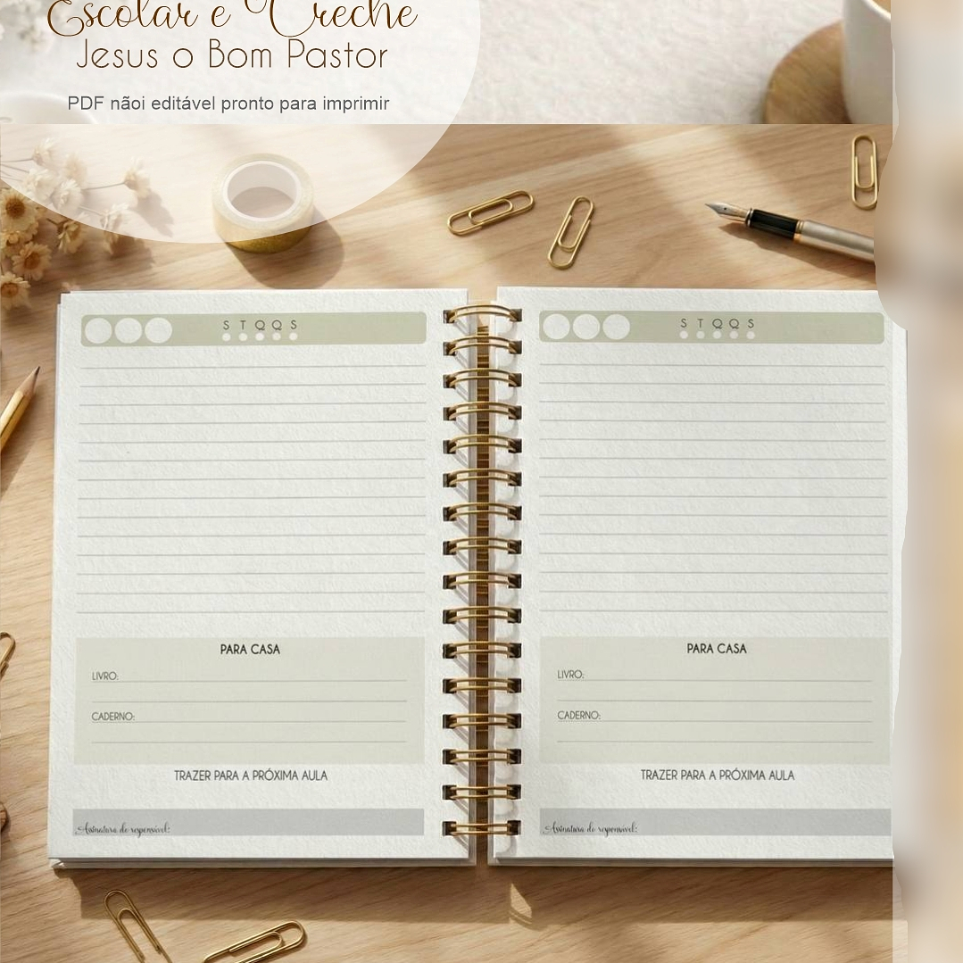 Arquivo Combo Agenda Escolar 2026 2