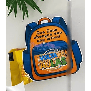 Arquivo Volta ás Áulas Porta Bombom Mochilinha