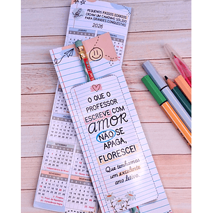 Arquivo Volta ás Áulas Card Lápis Calendário