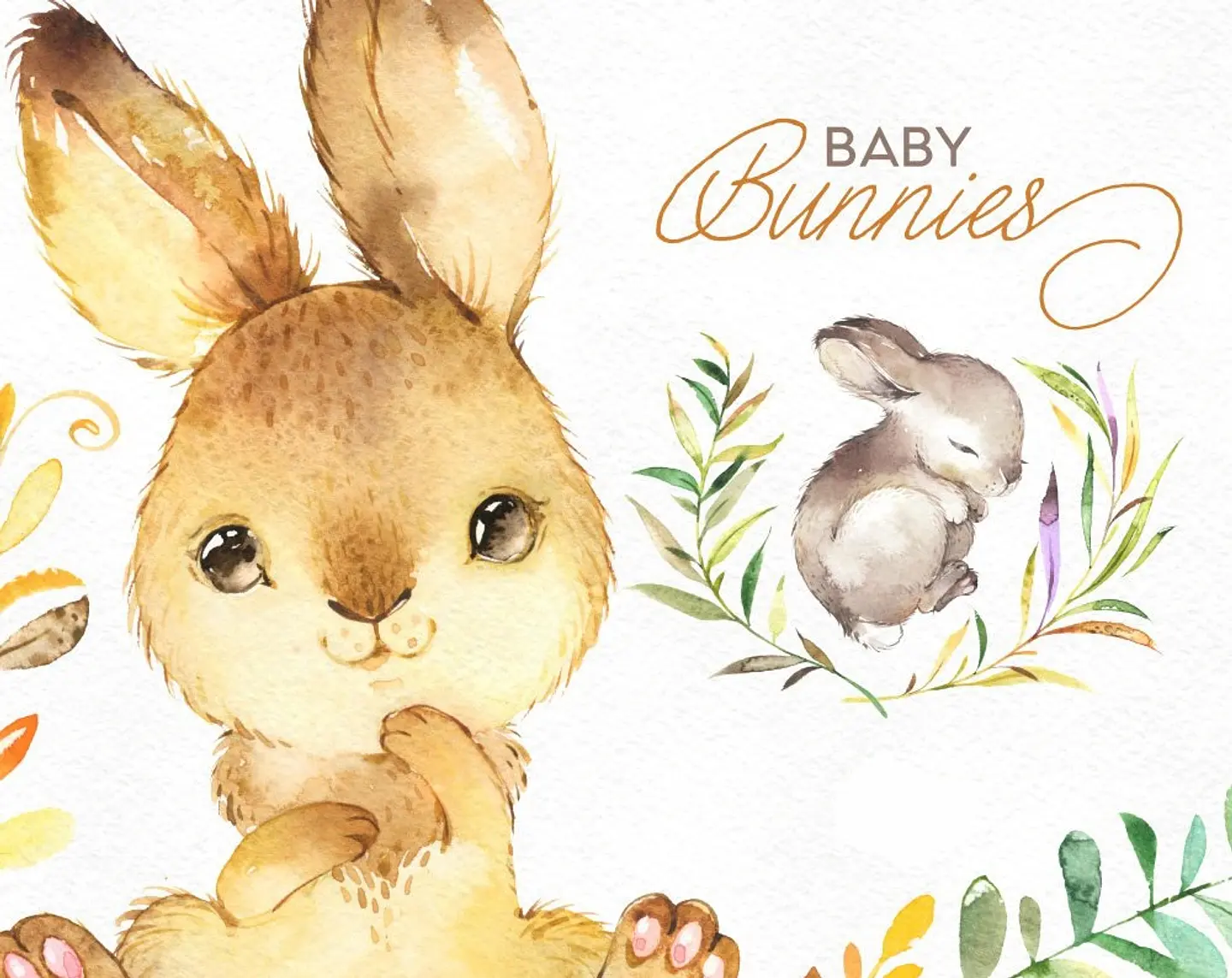 Kit Digital Coelhinho Baby  1