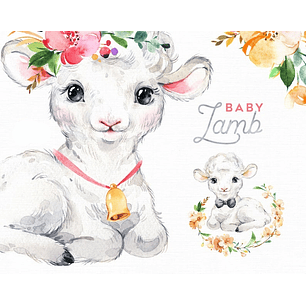 Kit Digital Ovelhinha Baby