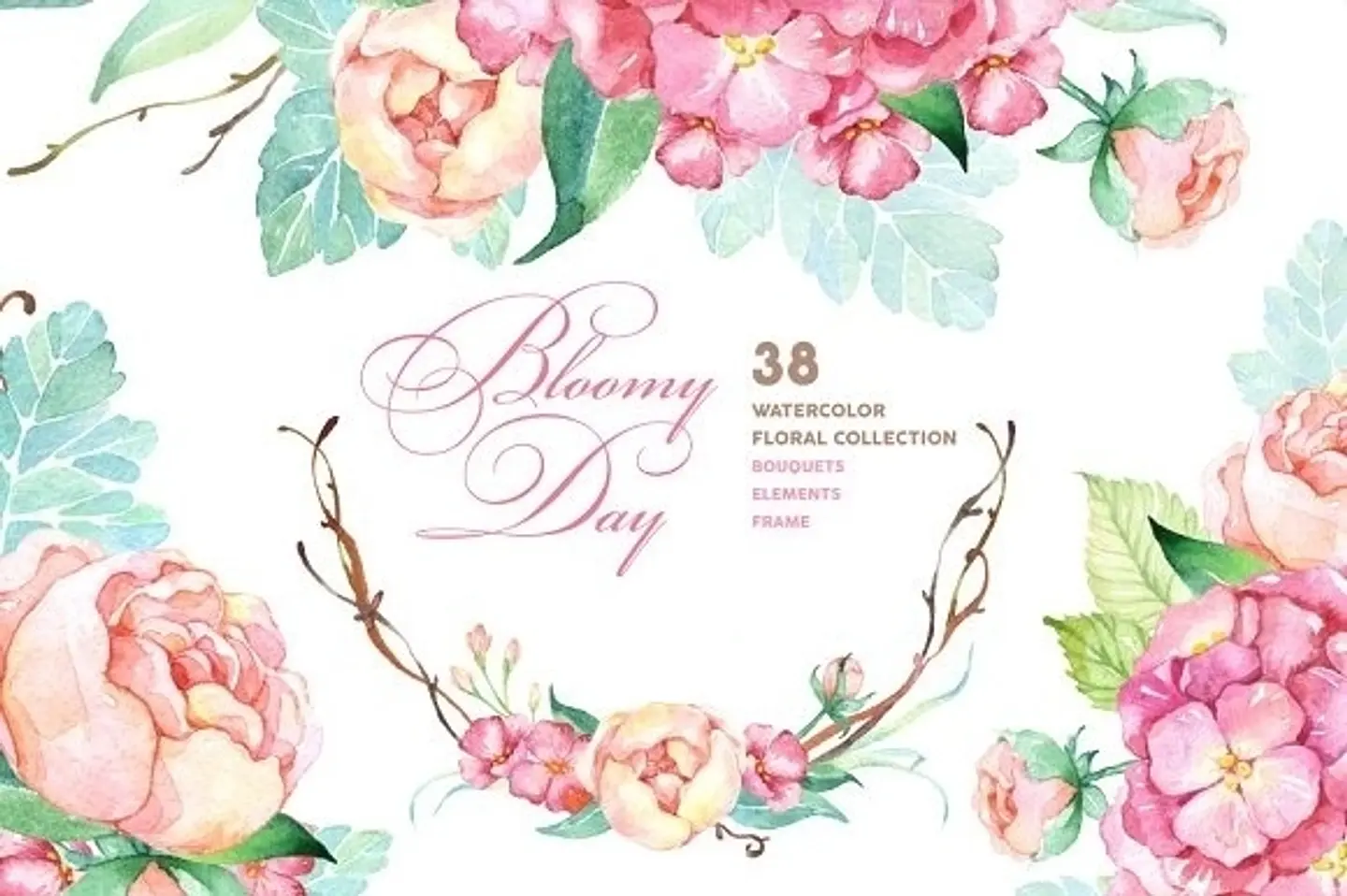 Kit Digital Dia Florido  1