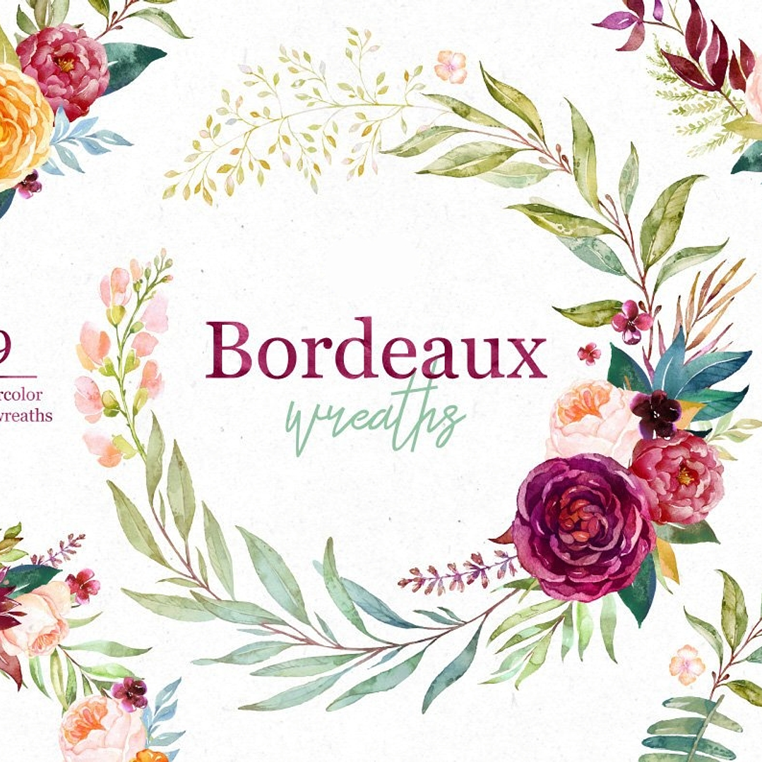 Kit Digital Flores No Jardim  1