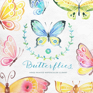 Kit Digital Borboletas 