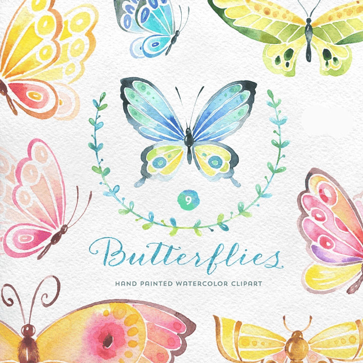 Kit Digital Borboletas  1